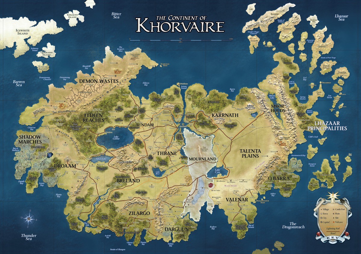 Countries of Khorvaire